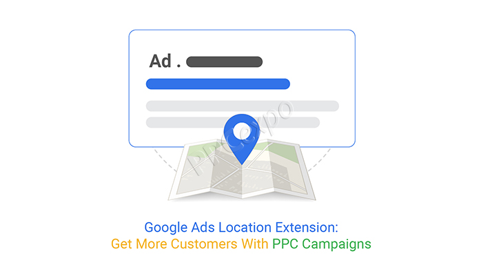 google advertising positioning extension utilizing google