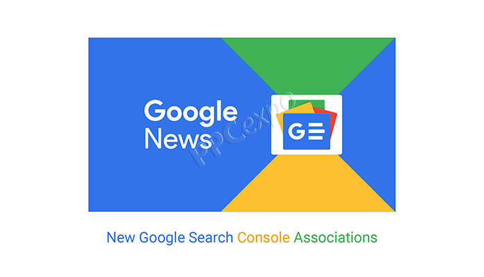 google search console adds a feature called association