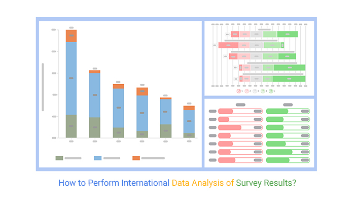 how to conduct international data analysis to apply survey