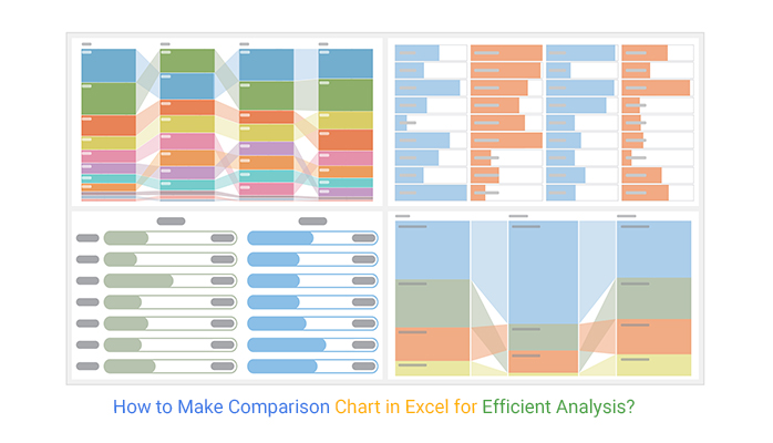 how to create comparison charts in excel for effective