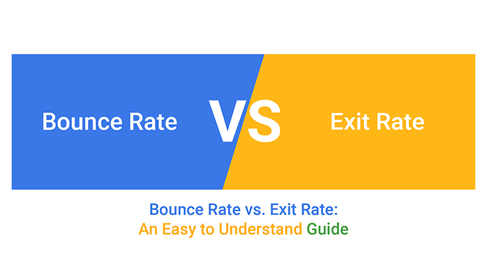 jump out rate and exit rate in google analytics a concise