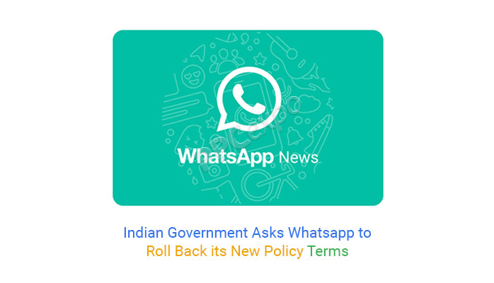 the indian government requires whatsapp to cancel its new