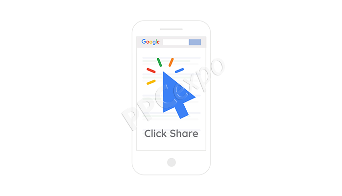 the main marketing insights of clickshare google advertising