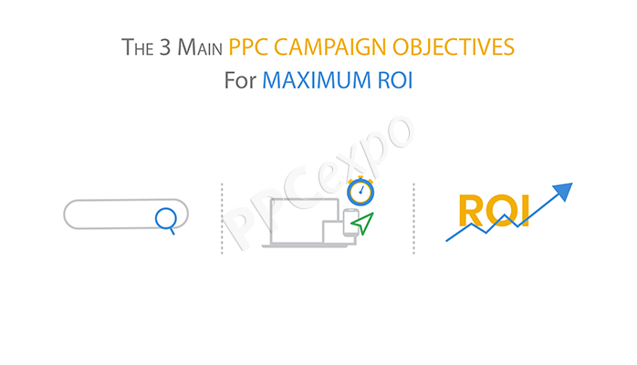 the three main goals of googles promotion of ppc